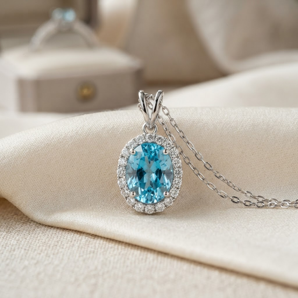 Aquamarine Pendant