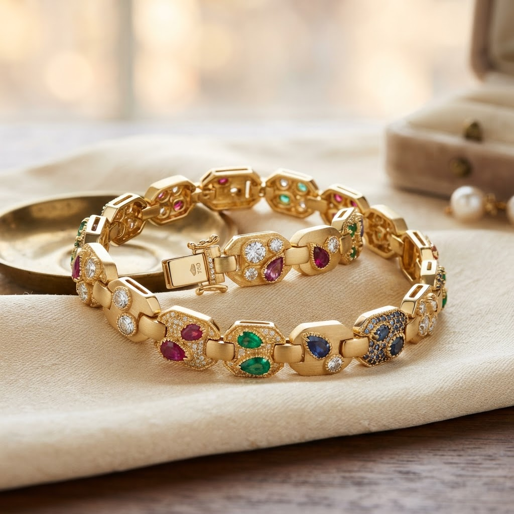 Gold Link Bracelet
