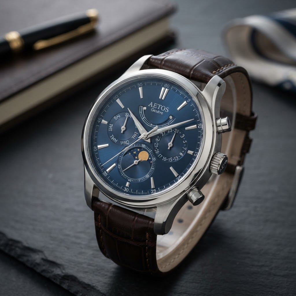 Moon Phase Automatic Watch
