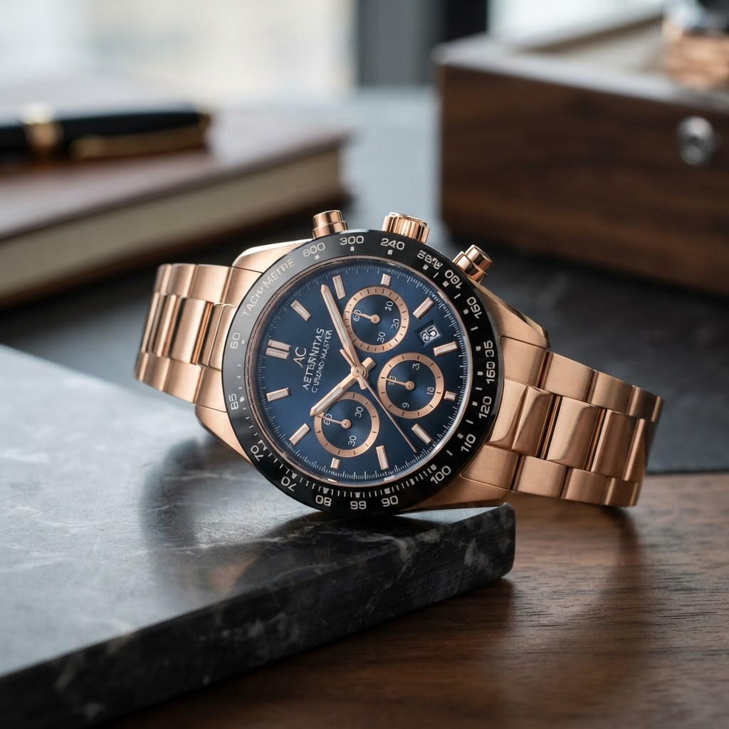 Rose Gold Chronograph
