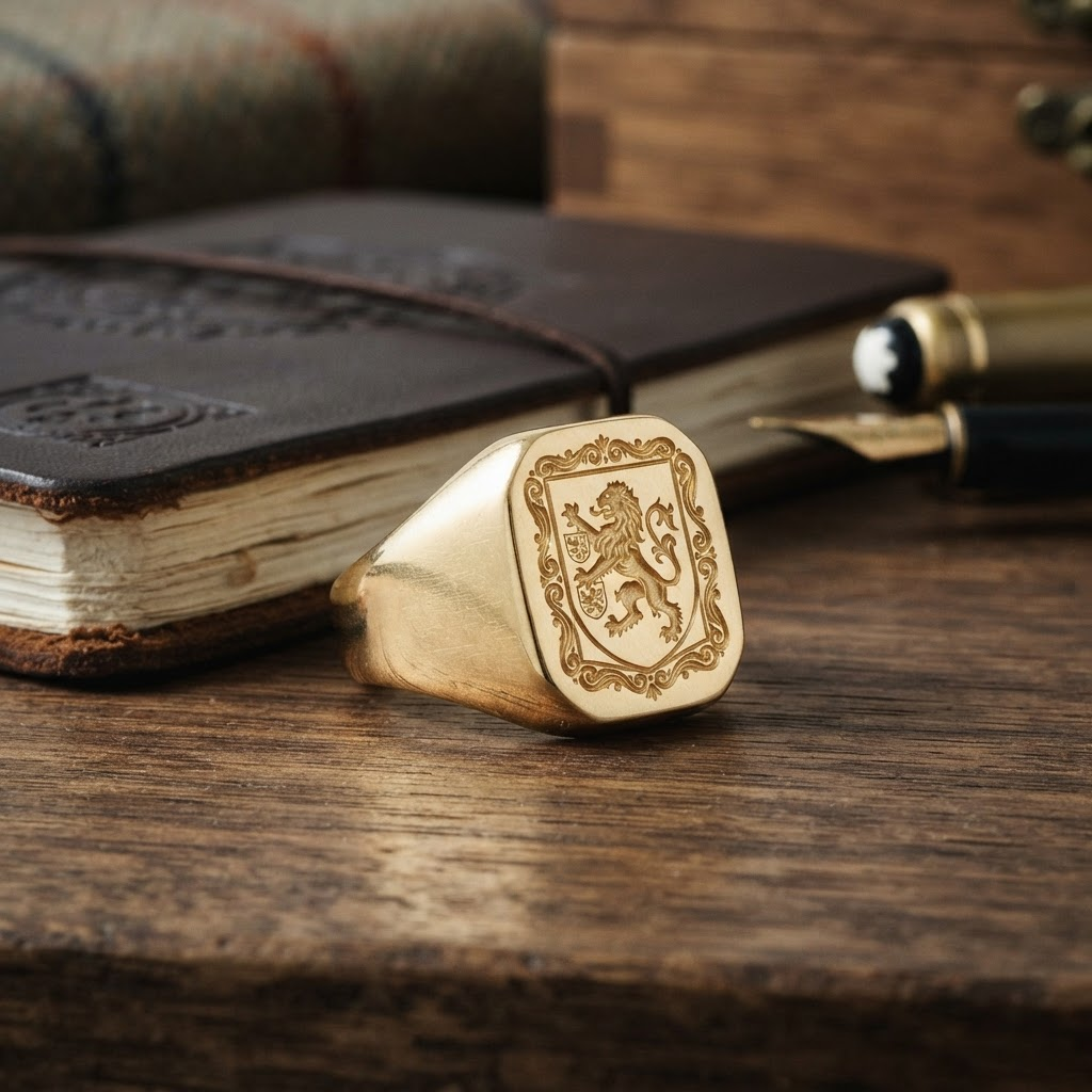 Classic Gold Signet Ring
