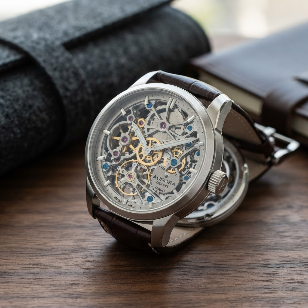 Skeleton Automatic Watch